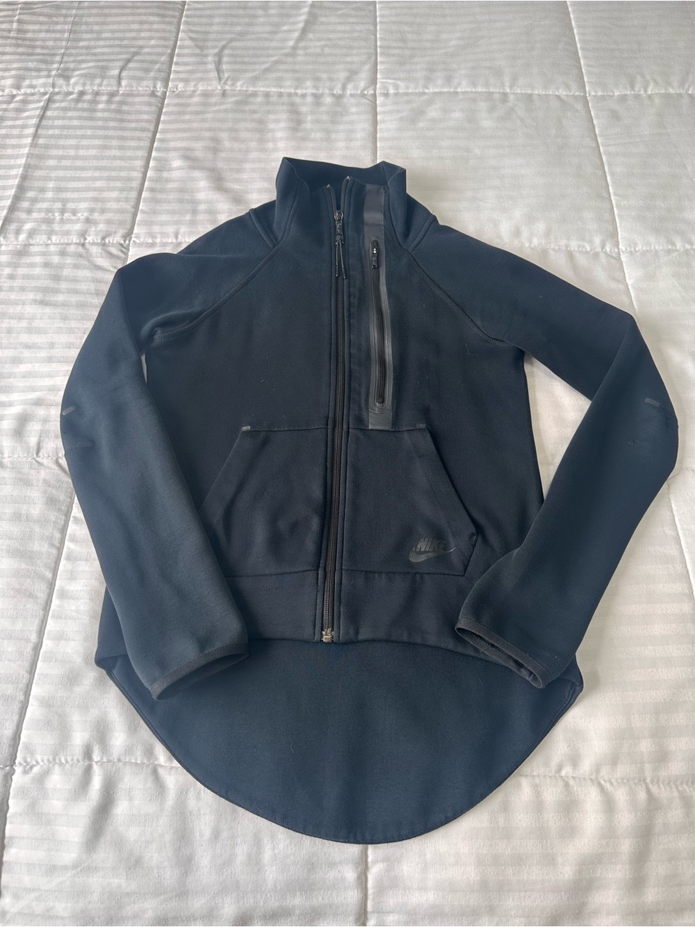 Nike Womens Tech Fleece Black Full-Zip